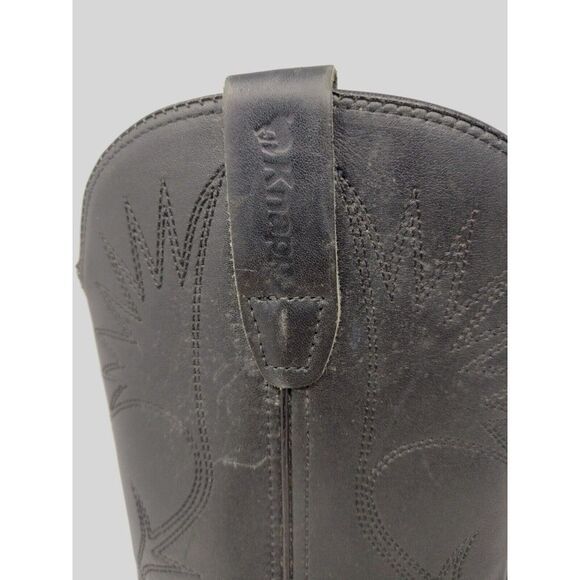 Knapp Neolite Vibram Soles 7.5 EE Cowboy Boots Black Made in‎ USA main image 12